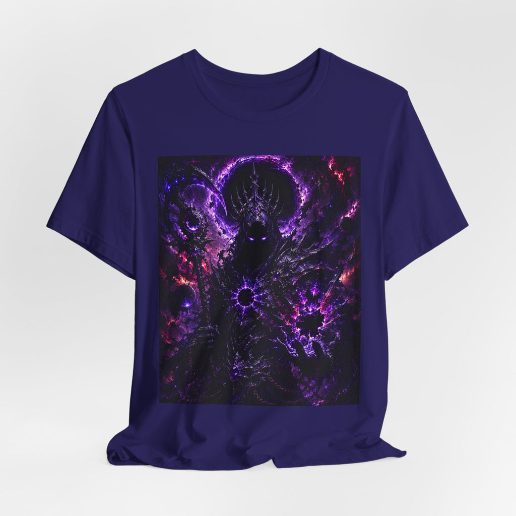 The Void Eclipse Cosmic Warrior Graphic T-Shirt