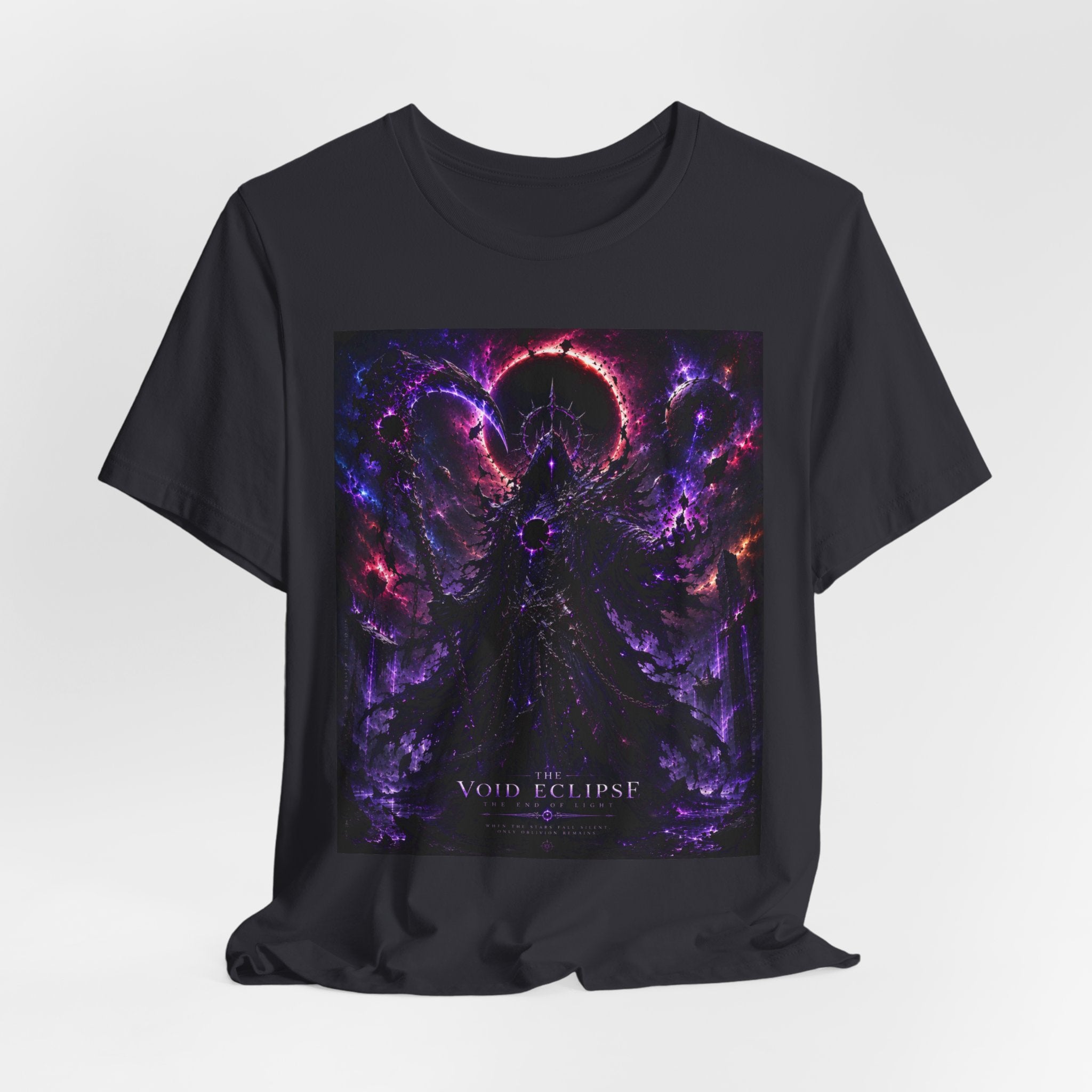 The Void Eclipse - End of Light | Dark Cosmic Fantasy Graphic Tee