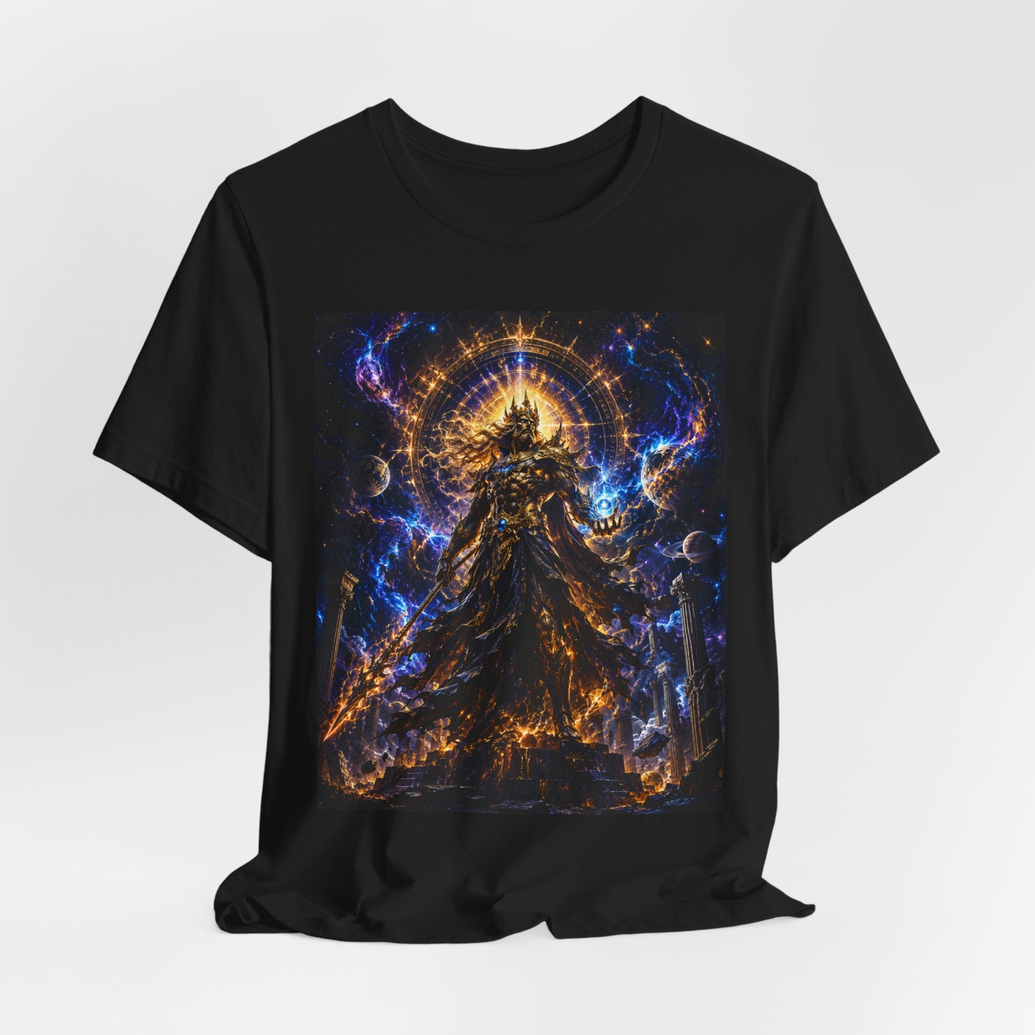 The Origin Keeper - Cosmic Ascension | Cosmic Fantasy Graphic Tee