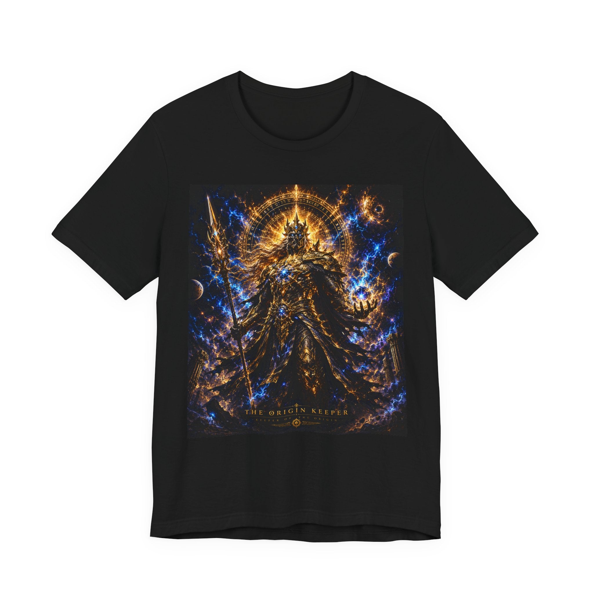The Origin Keeper - Mythic Cosmic Graphic Tee