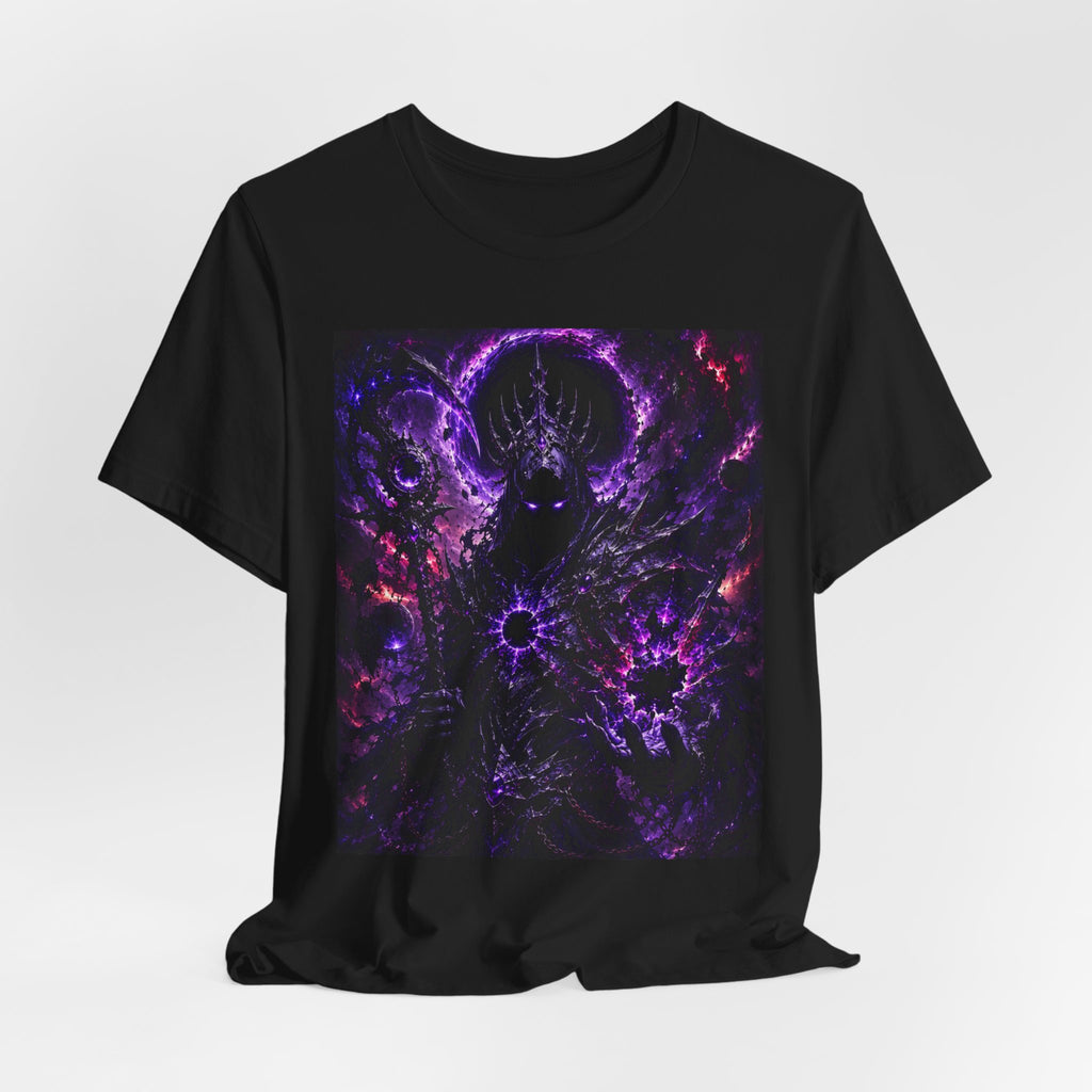 The Void Eclipse Cosmic Warrior Graphic T-Shirt