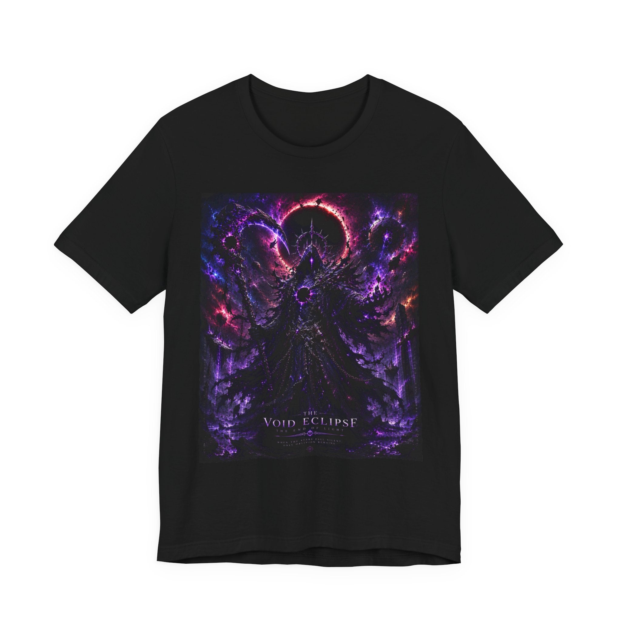 The Void Eclipse - End of Light | Dark Cosmic Fantasy Graphic Tee