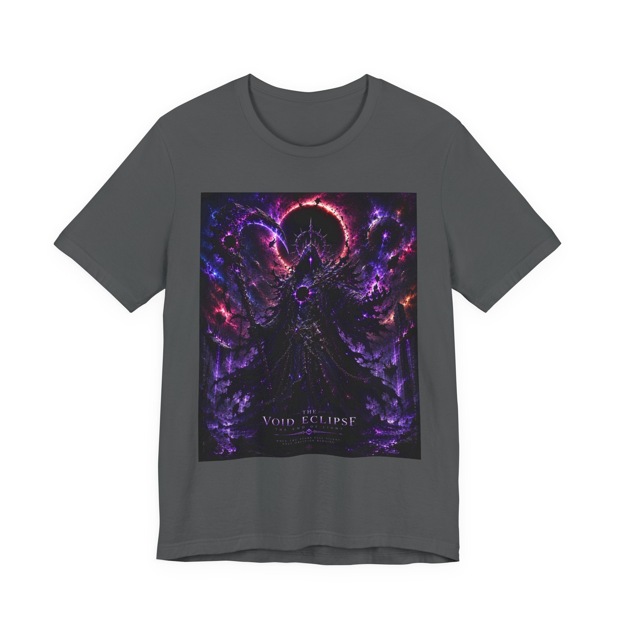 The Void Eclipse - End of Light | Dark Cosmic Fantasy Graphic Tee