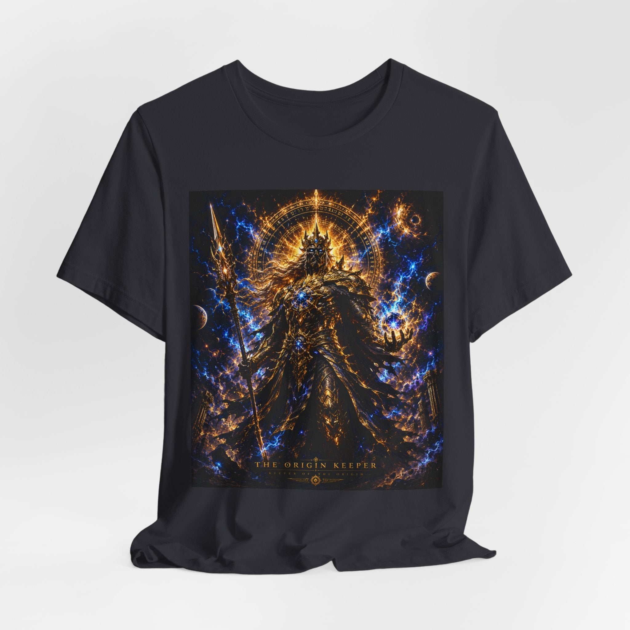The Origin Keeper - Mythic Cosmic Graphic Tee