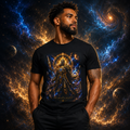 The Origin Keeper - Mythic Cosmic Graphic Tee