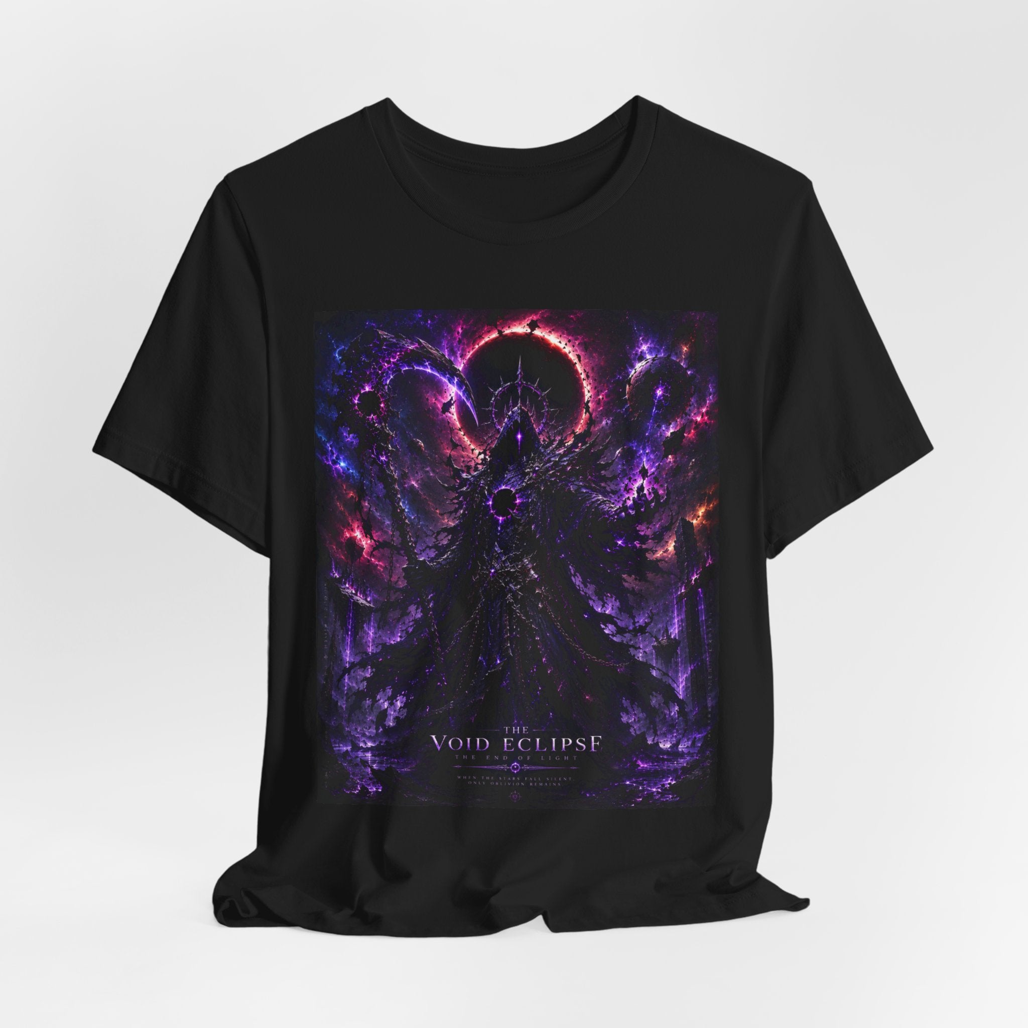 The Void Eclipse - End of Light | Dark Cosmic Fantasy Graphic Tee