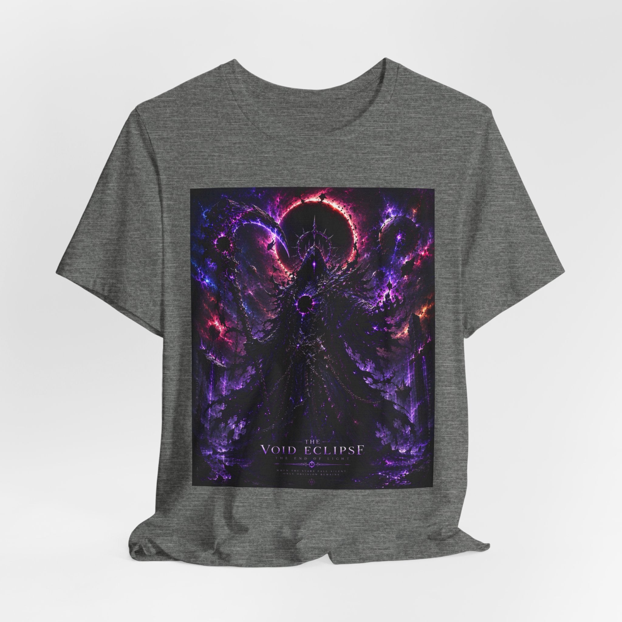 The Void Eclipse - End of Light | Dark Cosmic Fantasy Graphic Tee