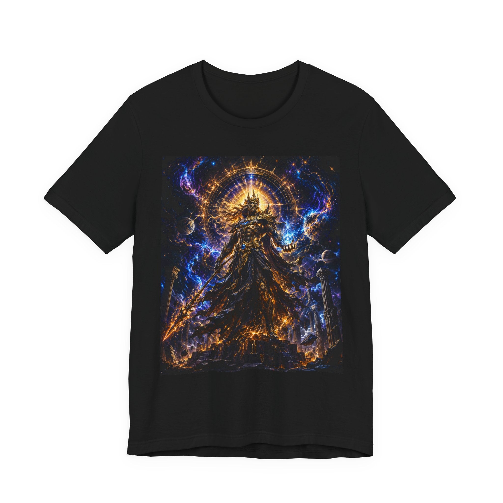 The Origin Keeper - Cosmic Ascension | Cosmic Fantasy Graphic Tee