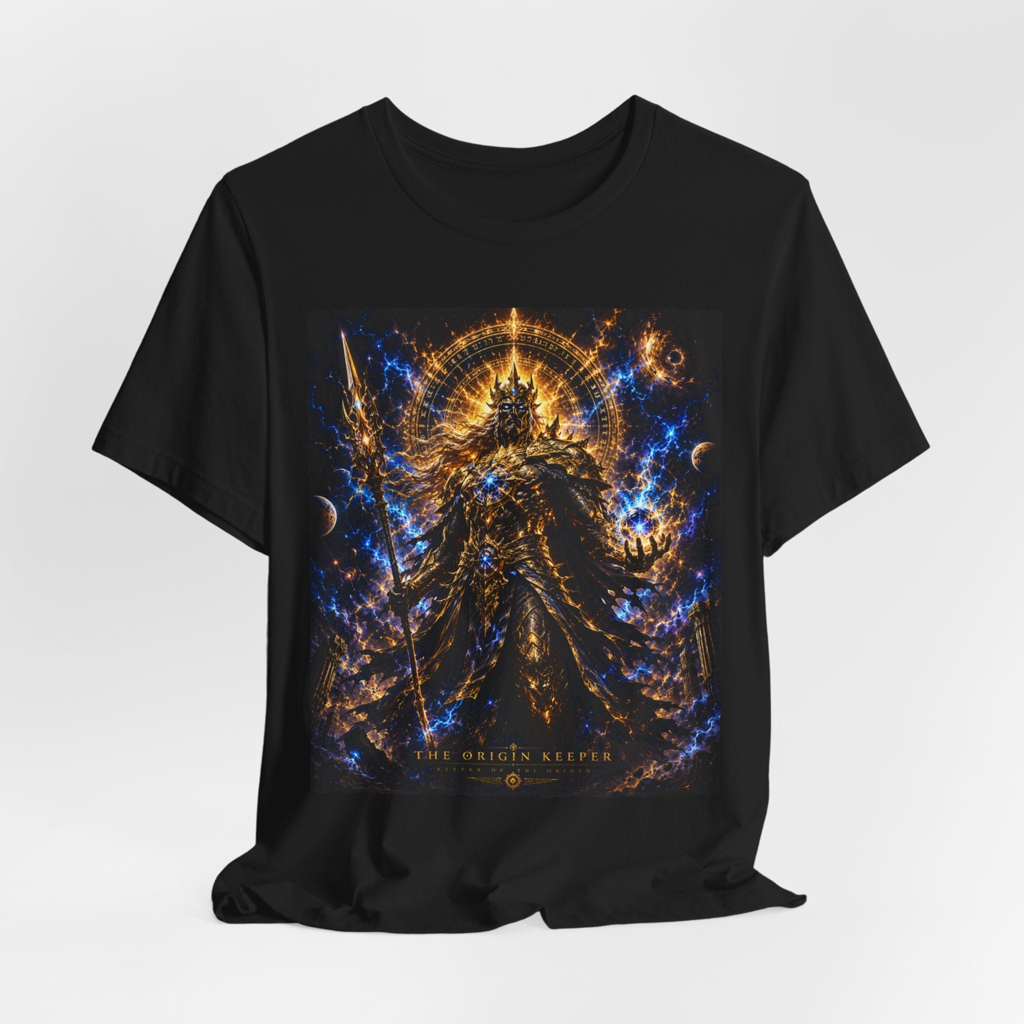 The Origin Keeper - Mythic Cosmic Graphic Tee