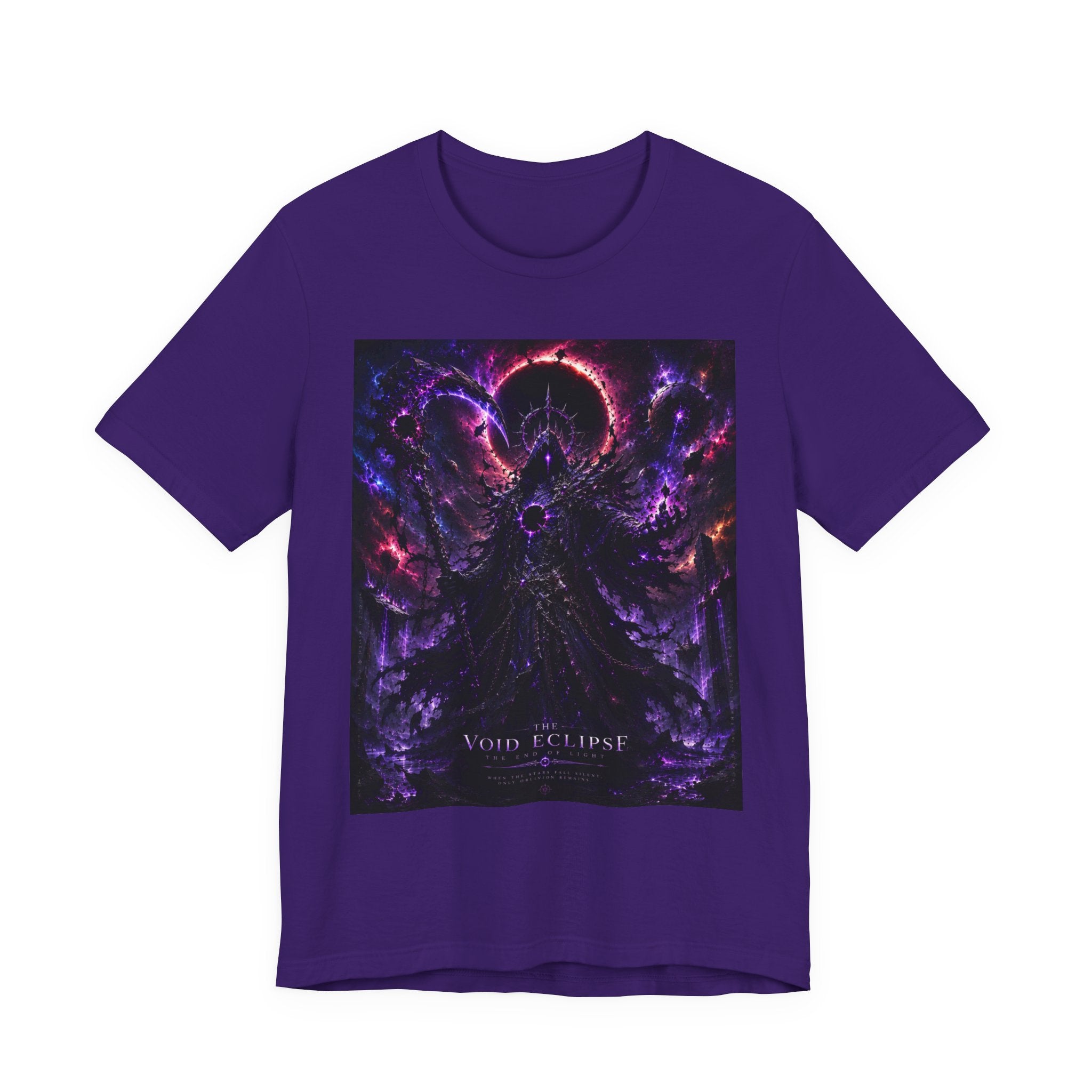 The Void Eclipse - End of Light | Dark Cosmic Fantasy Graphic Tee