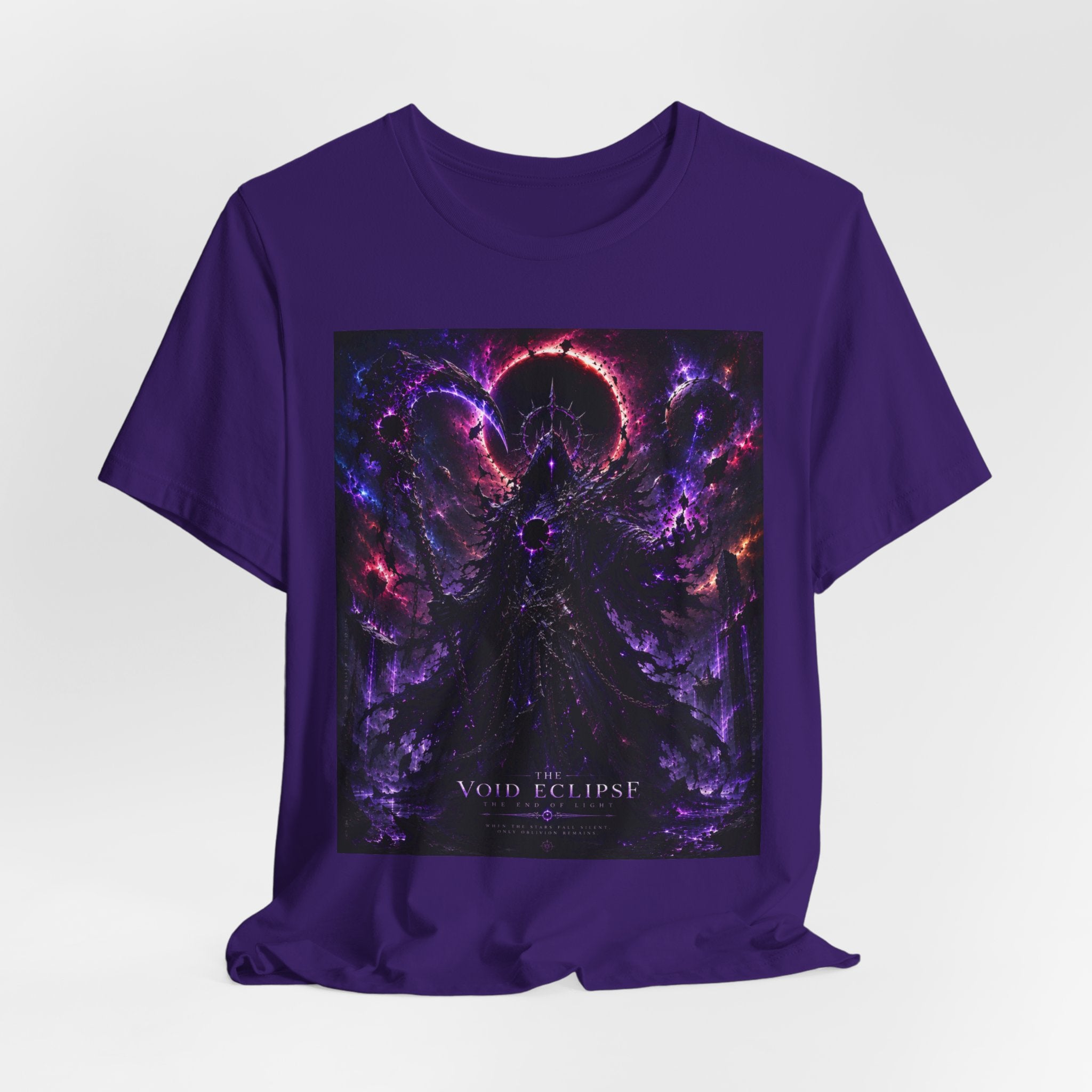 The Void Eclipse - End of Light | Dark Cosmic Fantasy Graphic Tee